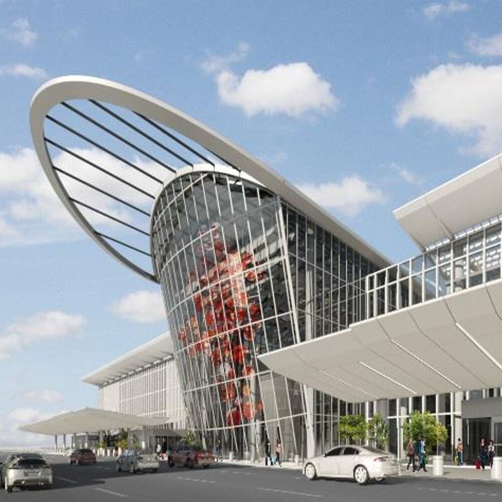 Orlando International Airport South Terminal C construction photo 2