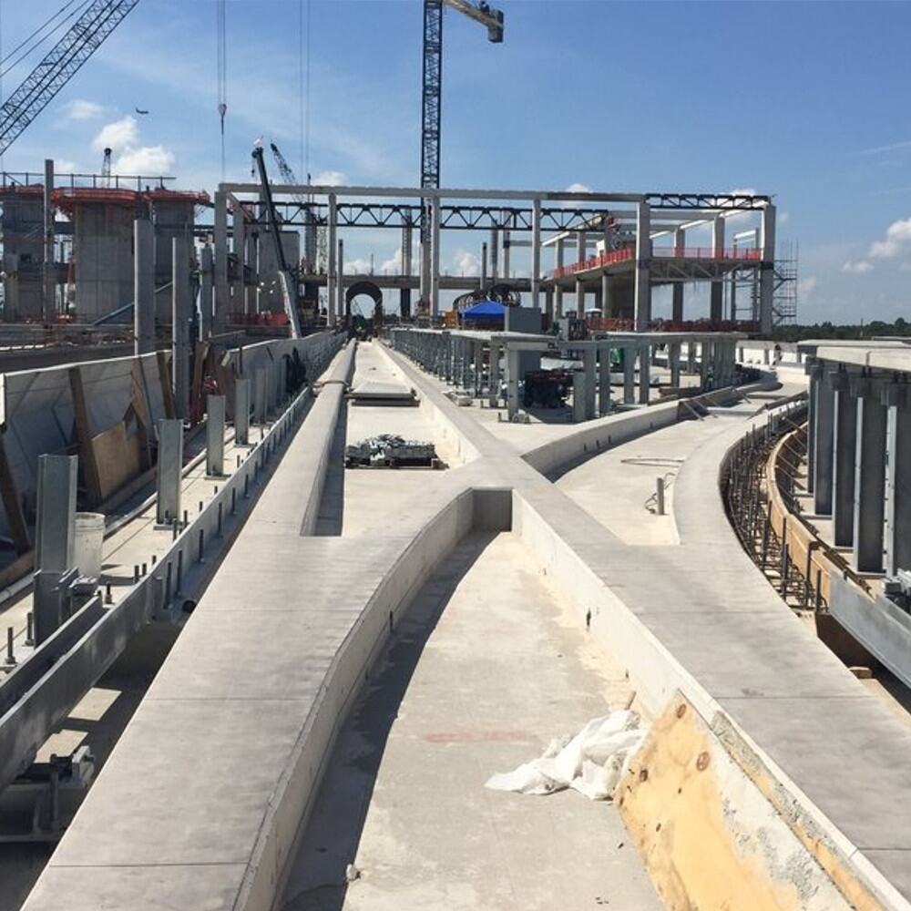 Orlando International Airport South Terminal C construction photo 4