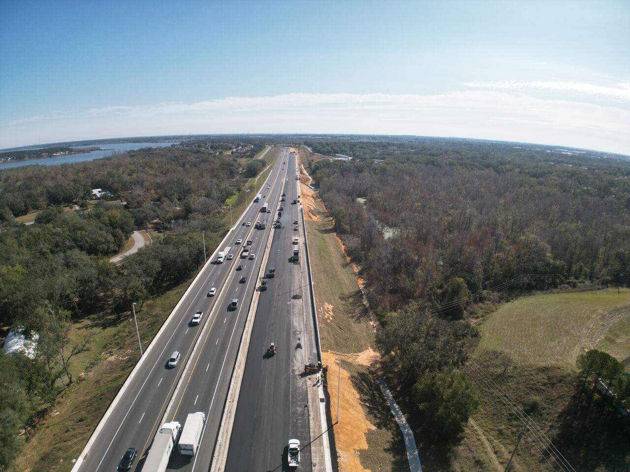Mile Marker 276.5 SB, January 2025