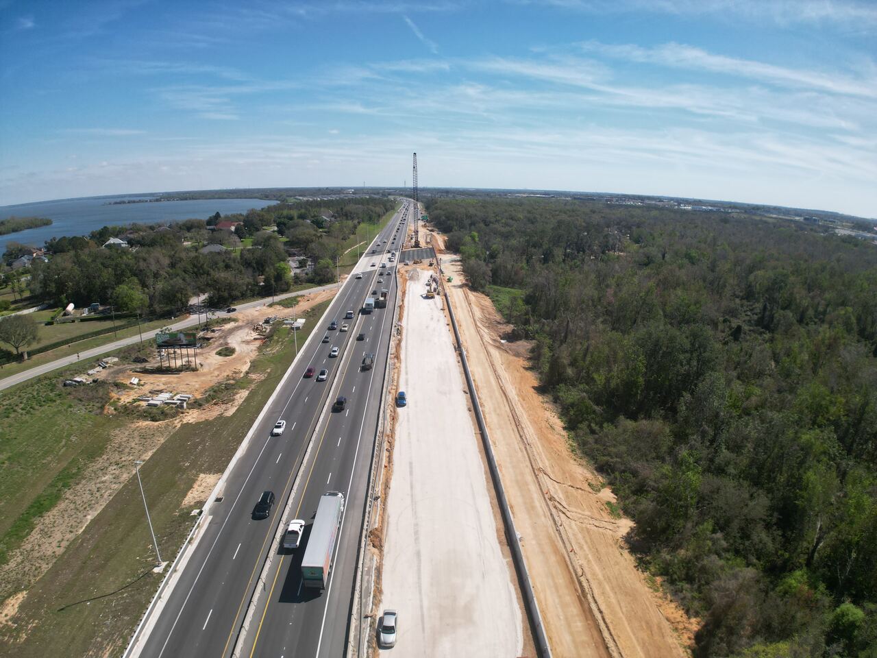 Mile Marker 273.5 SB, February 2025