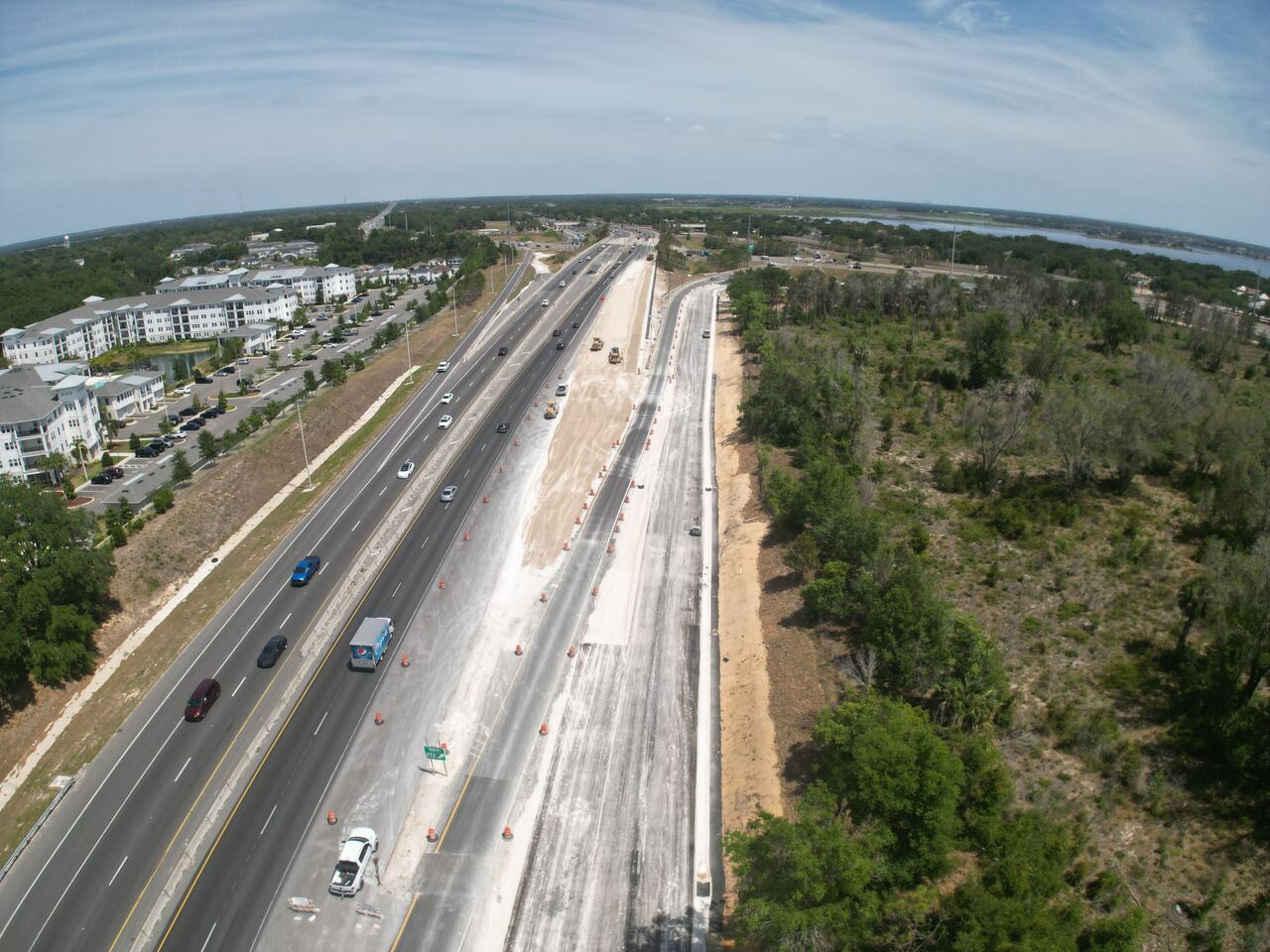 Mile Marker 273.5 SB, April 2025