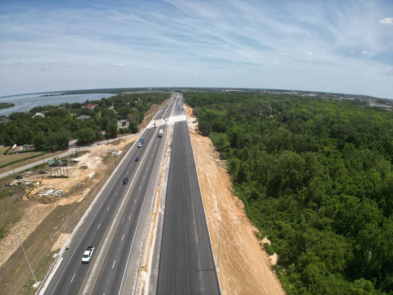 Mile Marker 275.5 SB, April 2025
