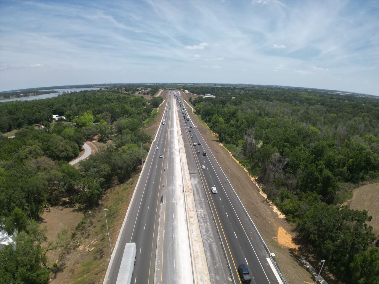 Mile Marker 276.5 SB, April 2025